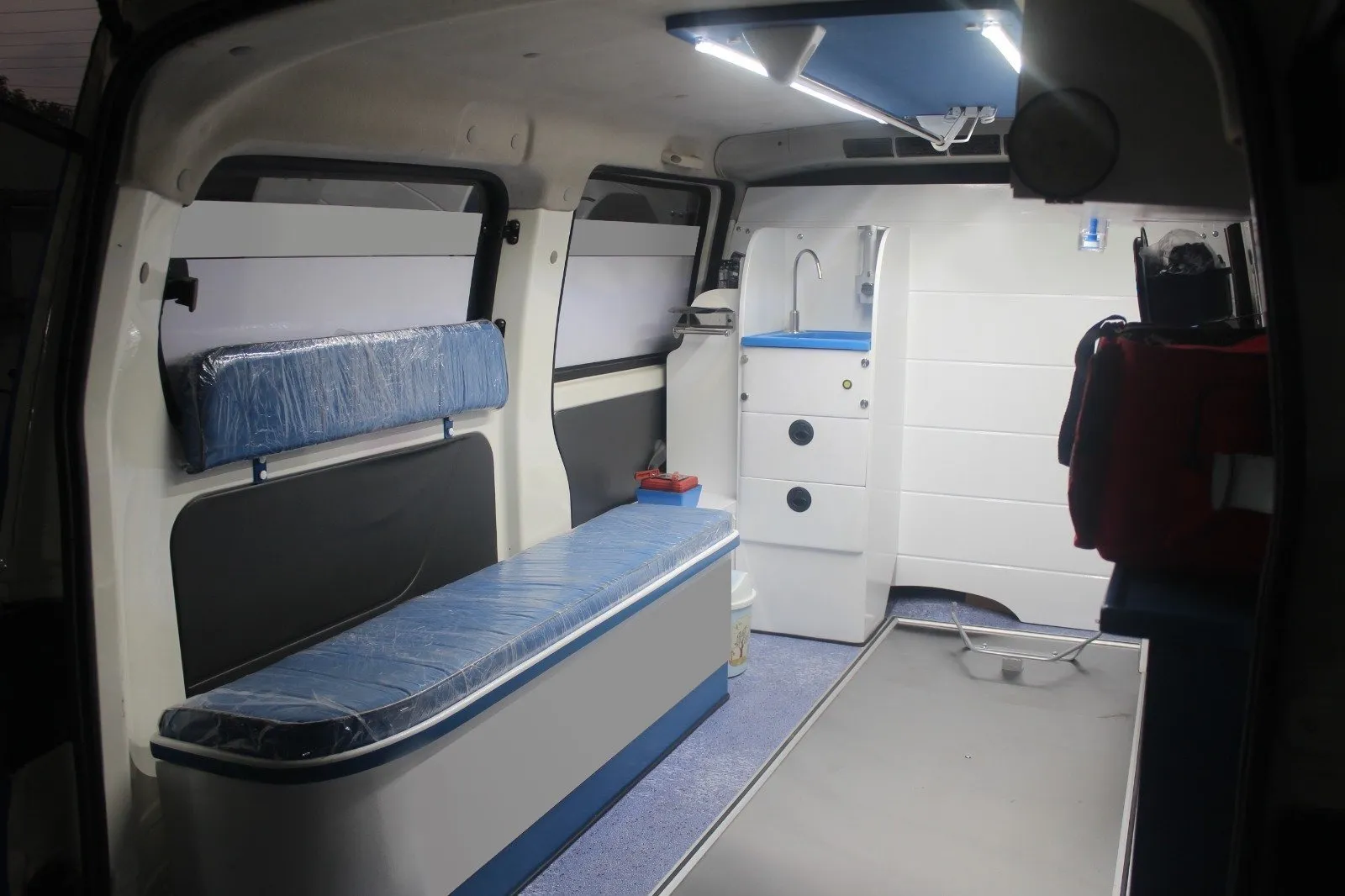 Changan Karvaan Ambulance Internal View